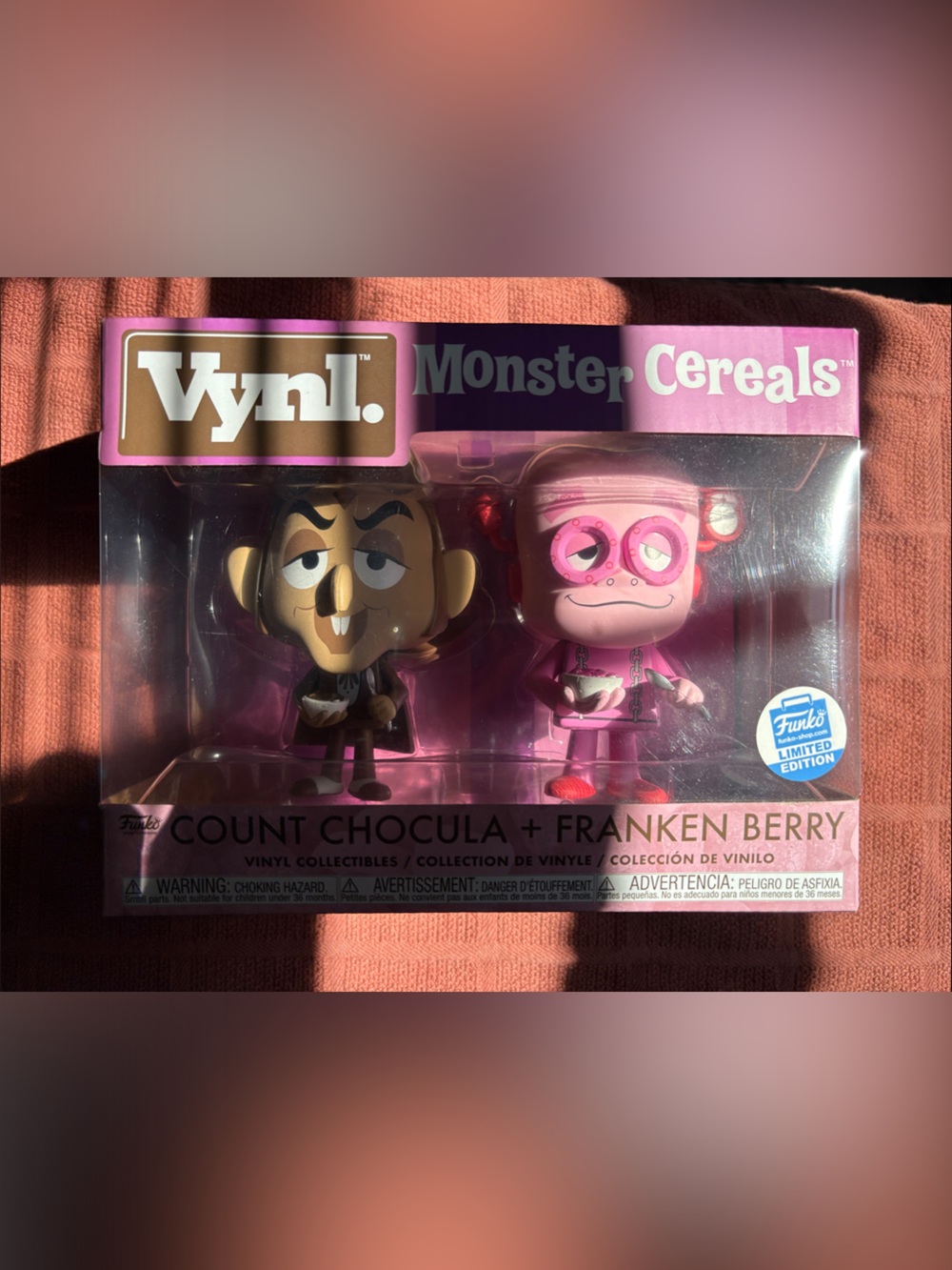 Funko Vynl. Count Chocula (brown) & Franken Berry (pink) Two-Pack